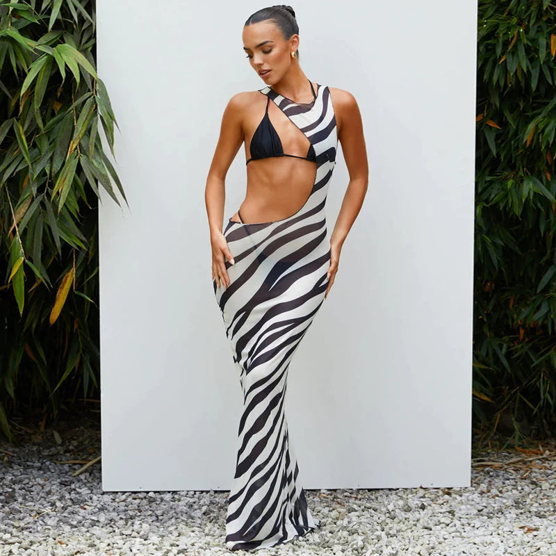 ZEBRA BEACH Kleid